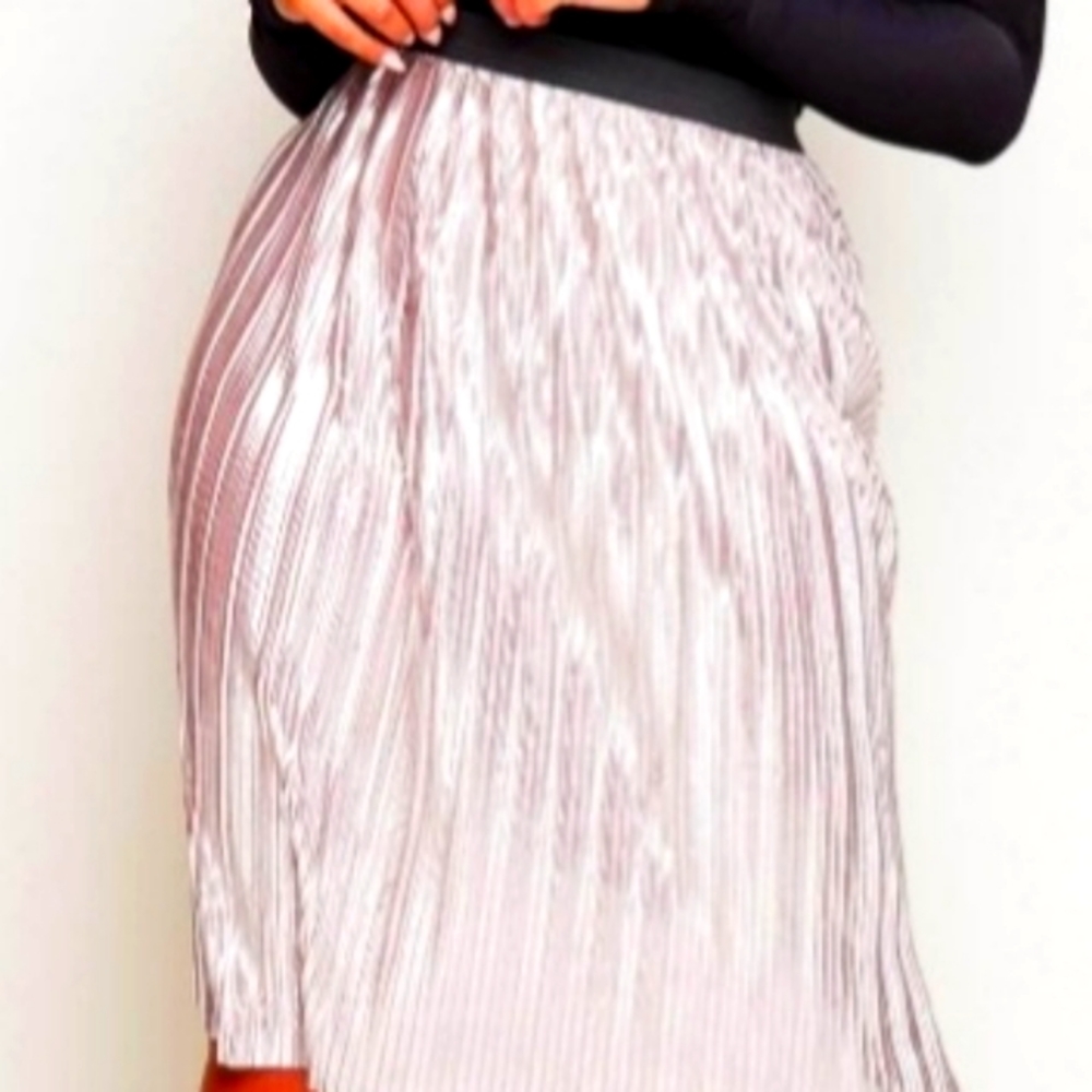 Ladies Midi Metallic Dress